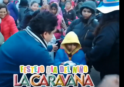 ASÍ FUÉ EL FESTEJO DÍA DEL NIÑO EN LA CARAVANA